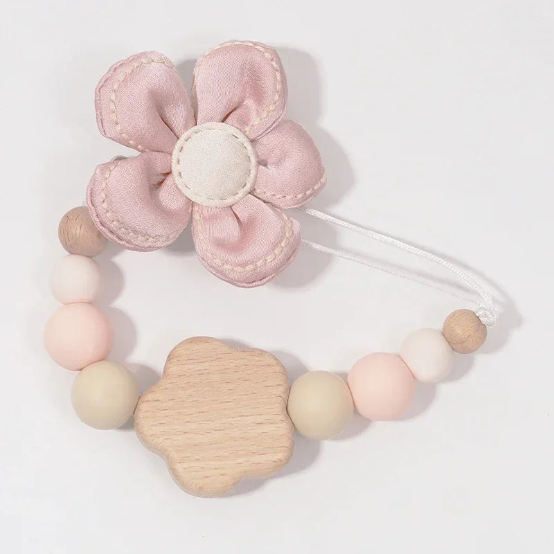 Attache tétine Personnalisé Petite Fleur