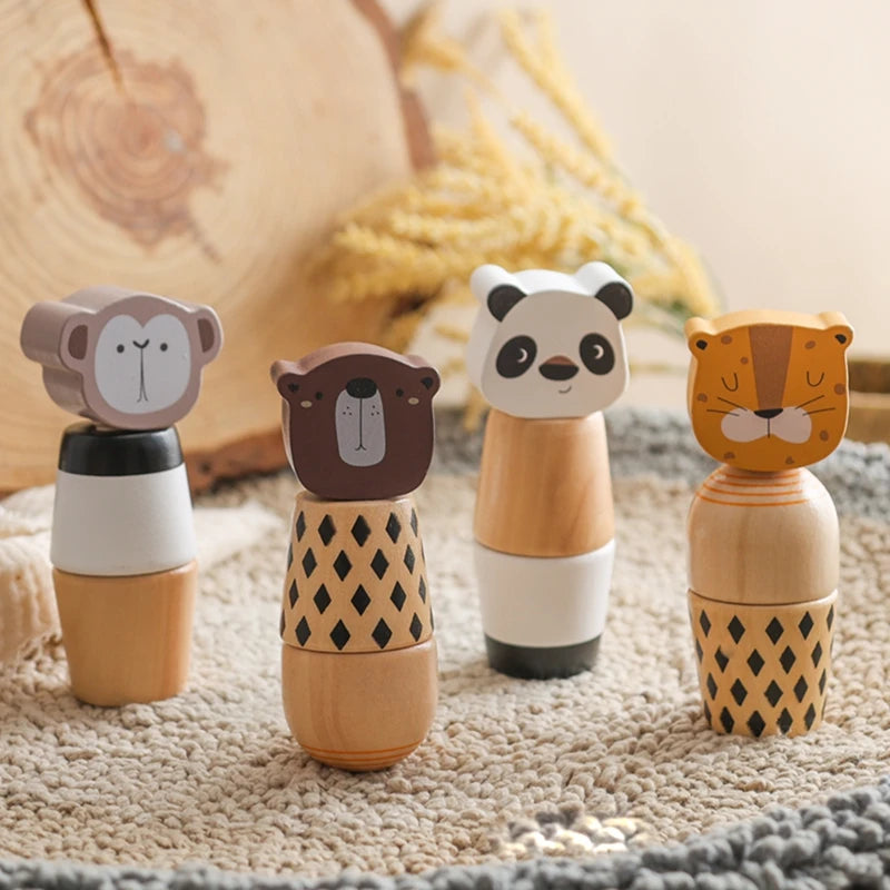 Jeu d'éveil bébé Animaux de la Jungle