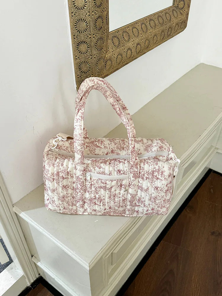 Sac Maternité pour Maman Fleurs Roses