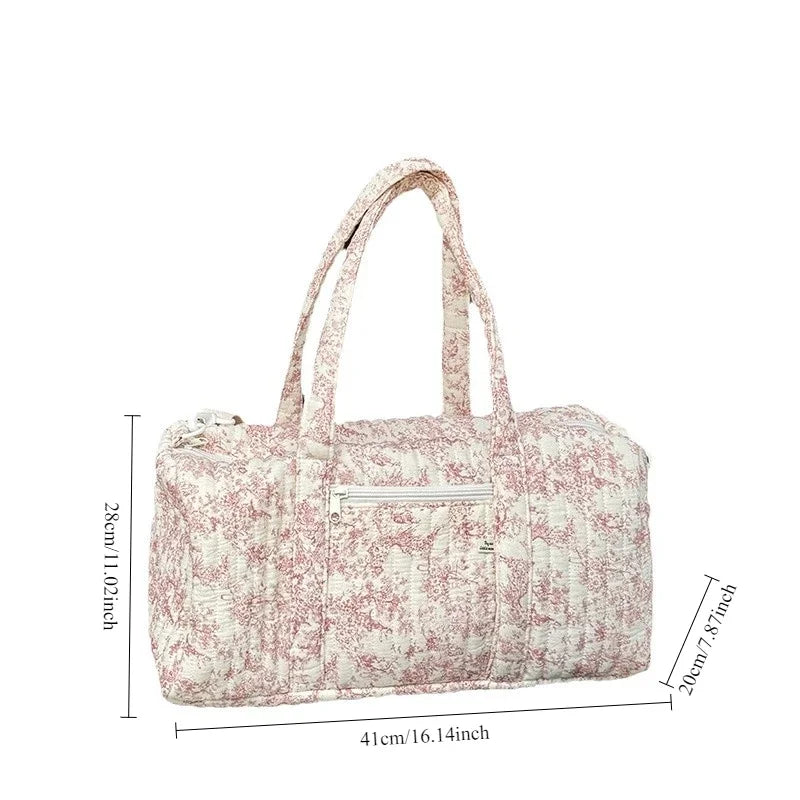 Sac Maternité pour Maman Fleurs Roses