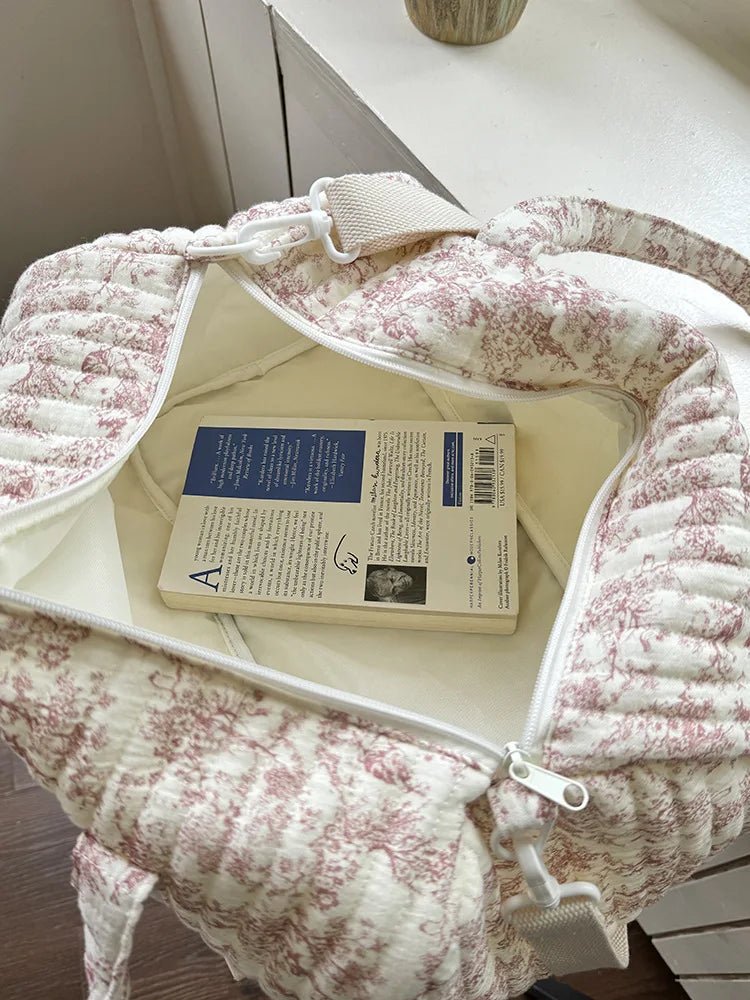 Sac Maternité pour Maman Fleurs Roses