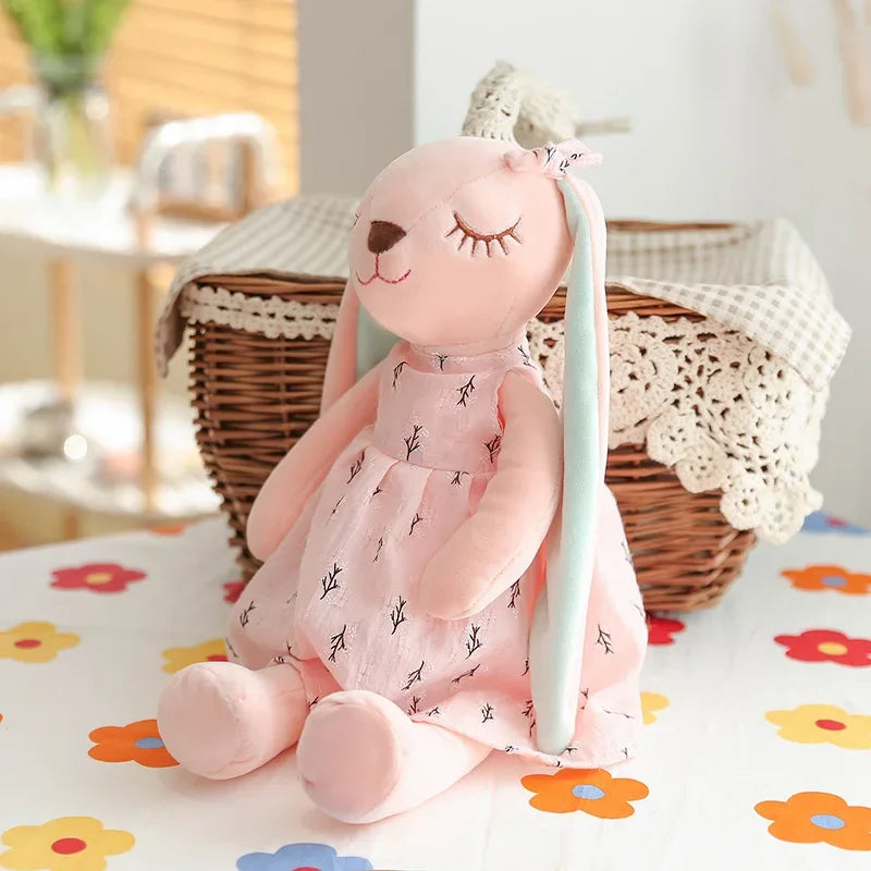 Peluche Lapin Rose Kalinou