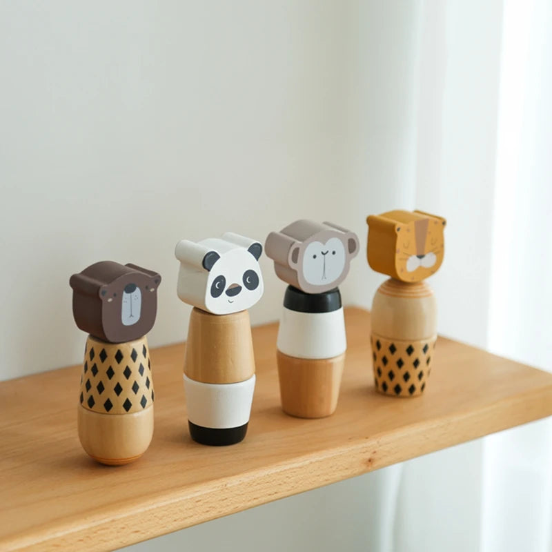 Jeu d'éveil bébé Animaux de la Jungle
