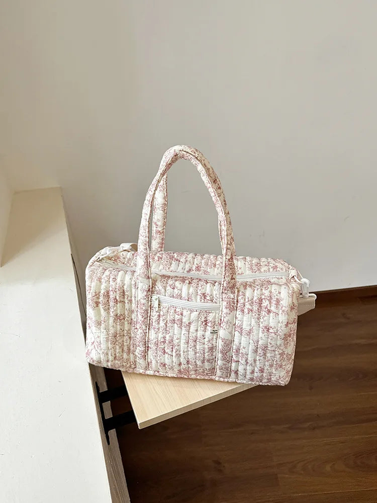 Sac Maternité pour Maman Fleurs Roses