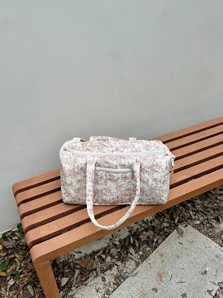 Sac Maternité pour Maman Fleurs Roses