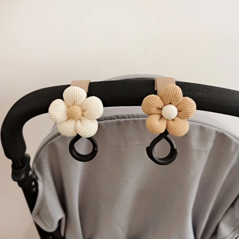 Accroche Sac Poussette Petite Fleur - Accroche sac poussette