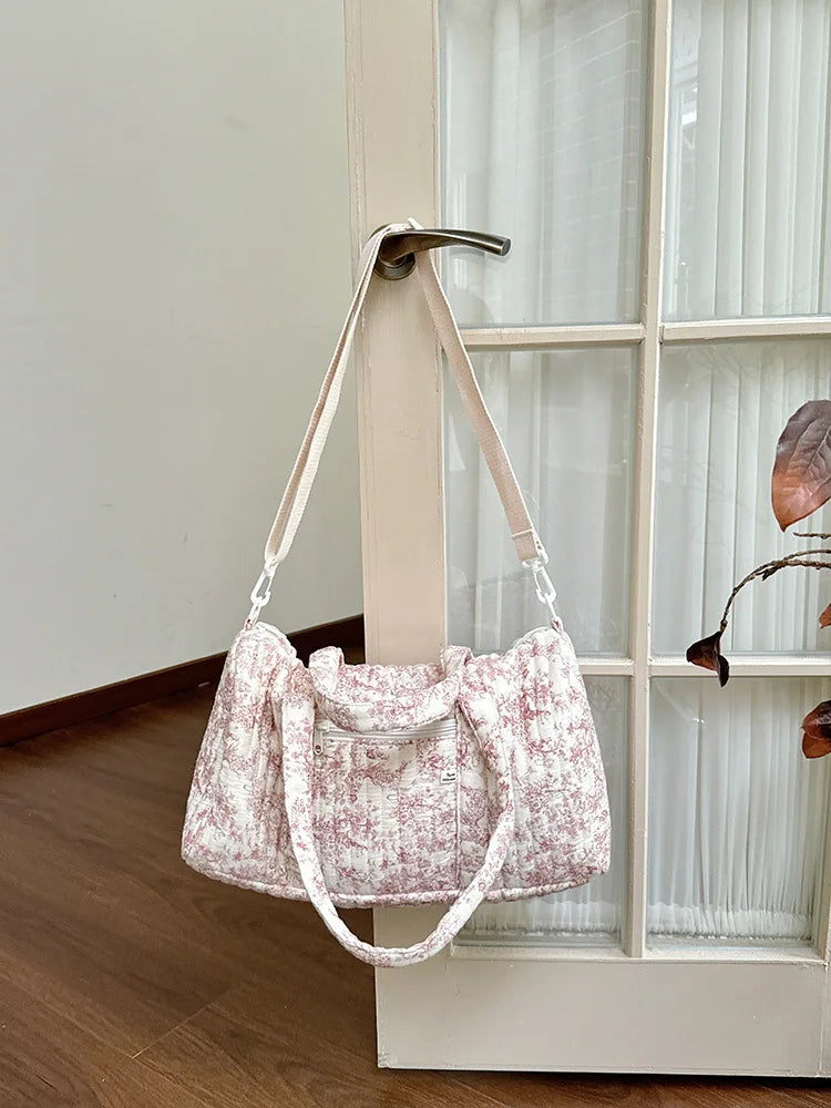 Sac Maternité pour Maman Fleurs Roses