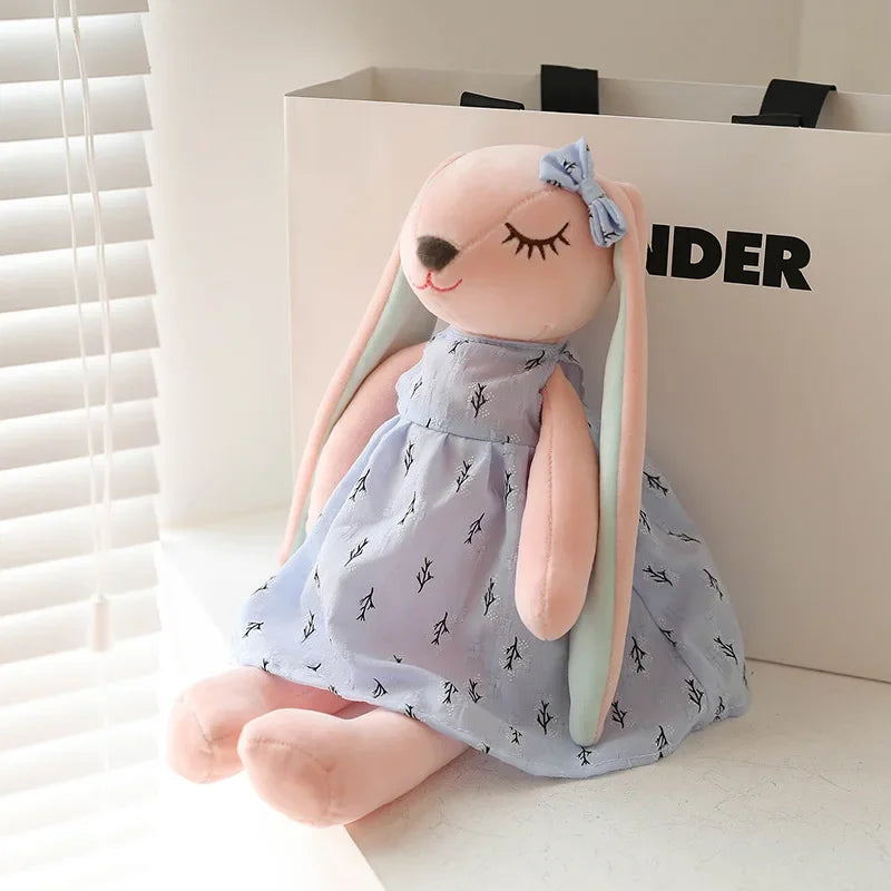Peluche Lapin Rose Kalinou