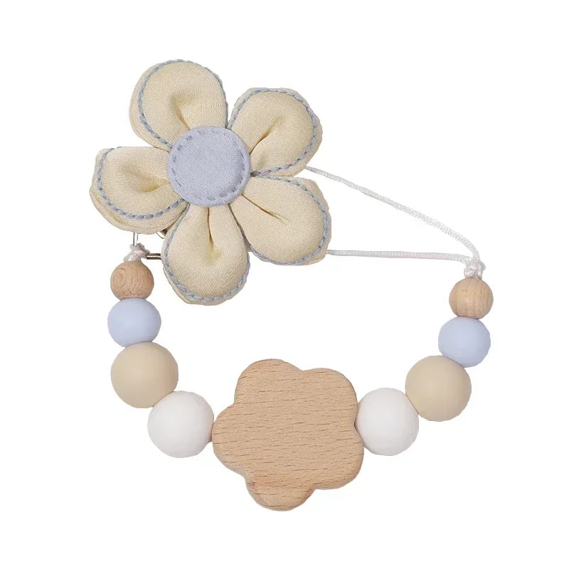 Attache tétine Personnalisé Petite Fleur
