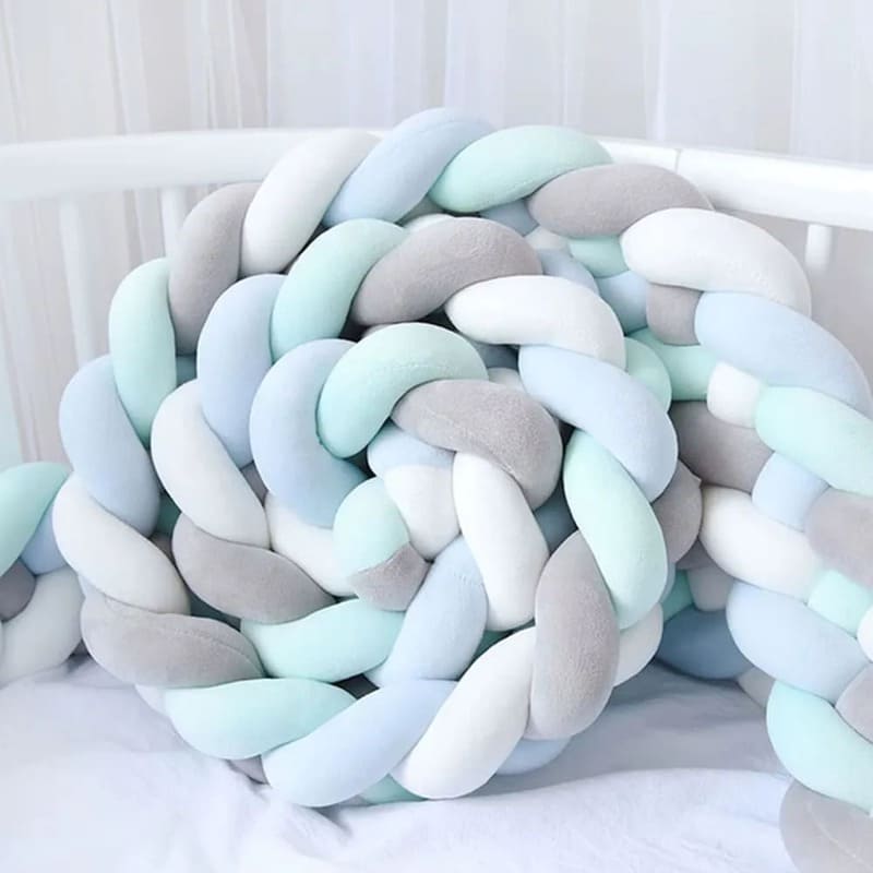 Tresse de Lit Bleu Ciel 3m