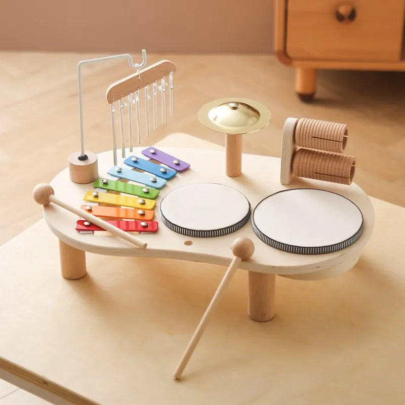 Xylophone Bois Bébé - Instruments Musique bébé - Jouet En bois bébé