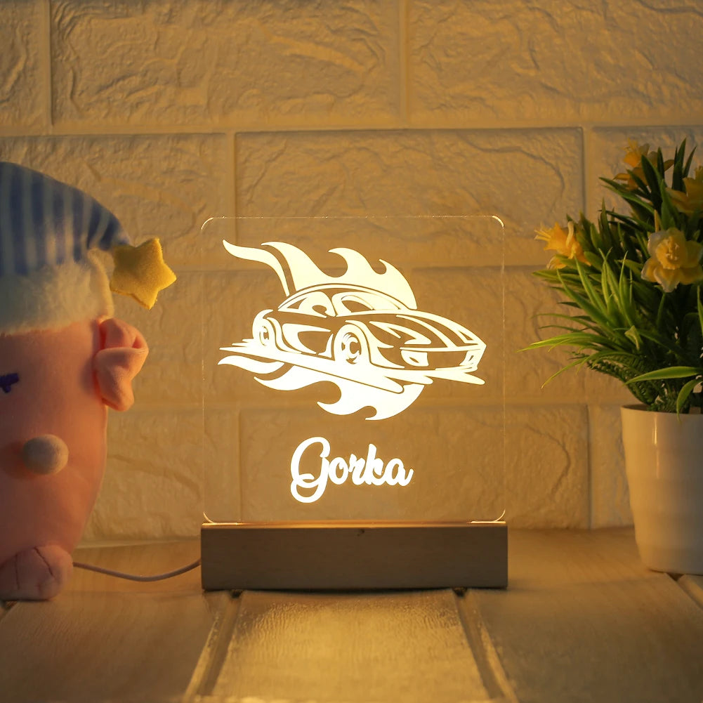 Personalized Night Light First Name