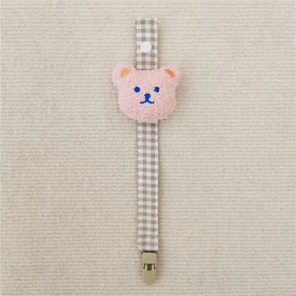 Attache Tétine Petit Ours - Ourson Blanc - Attache Tétine