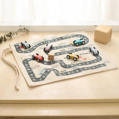Circuit Voiture Montessori - Voiturette - Jouet En bois bébé