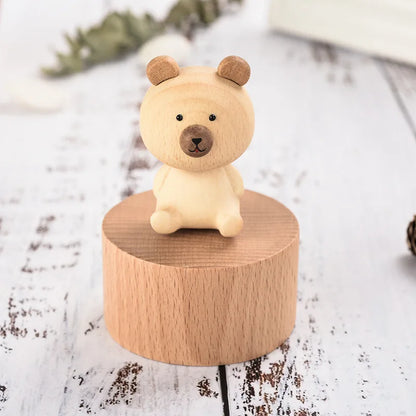 Petite Boîte à Musique Bébé En bois