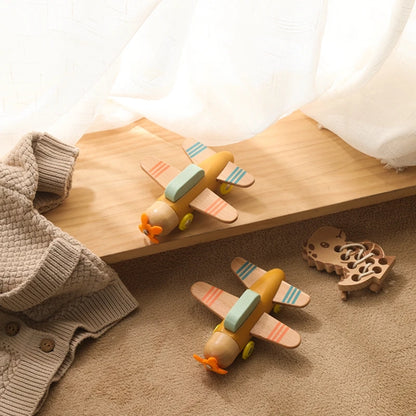 Avion en Bois Jouet Bleu Ciel - Bleu Ciel - Jouet En bois bébé