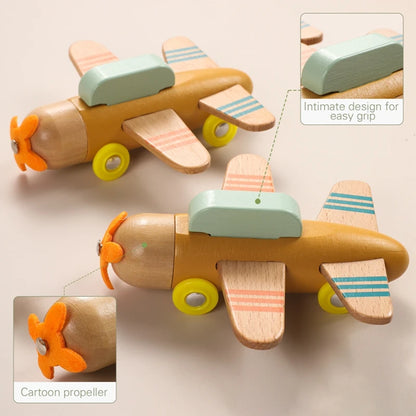Avion en Bois Jouet Bleu Ciel - Bleu Ciel - Jouet En bois bébé