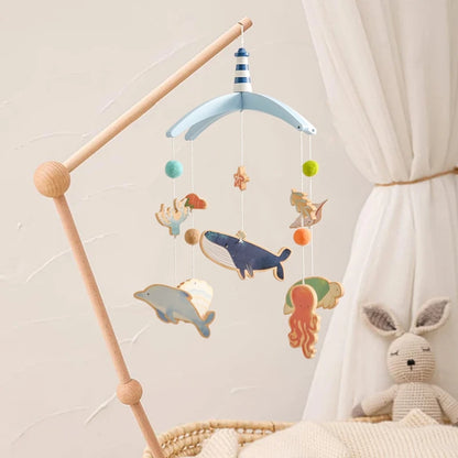 Mobile bébé en bois Océan - Ocean - Mobile bébé