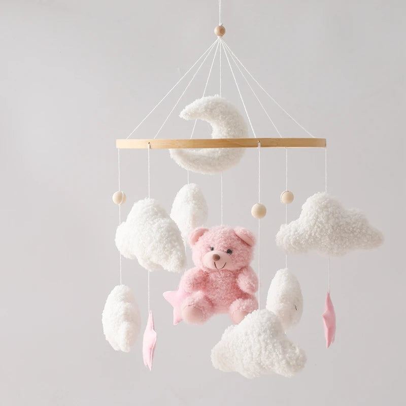 Baby Mobile Girl Pink Bear