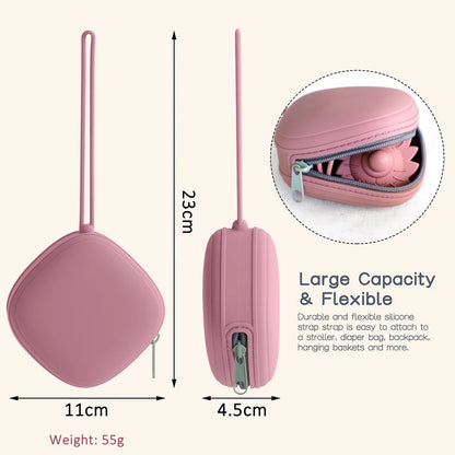 Petite Boite a tétine en Silicone - Boite à Tétine