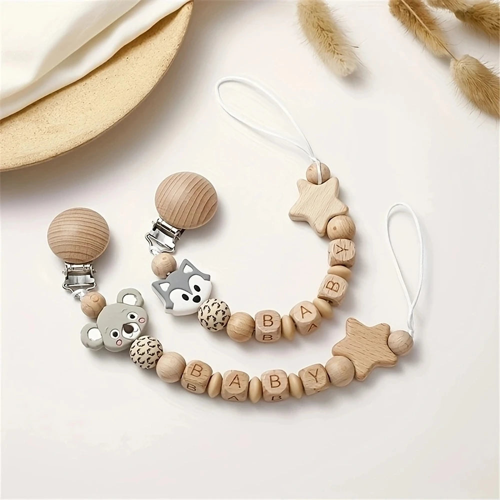 Animal Silicone Pacifier Clip