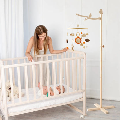 Porte Mobile Bébé en Bois - Sur Pied - Support mobile bebe