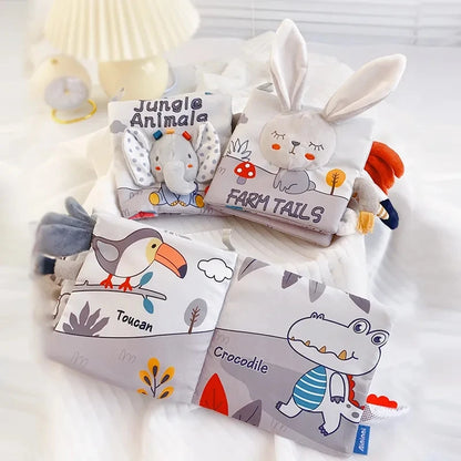 Livre sensoriel Bébé - Jouet En bois bébé