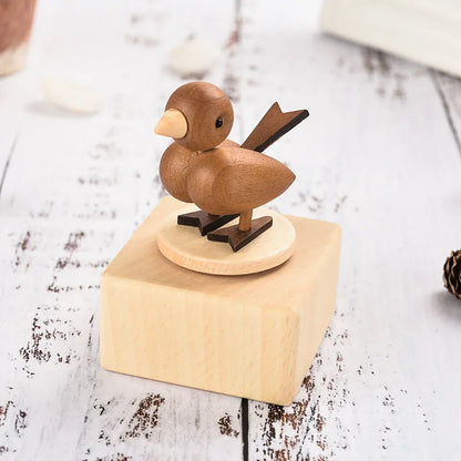 Petite Boîte à Musique Bébé En bois