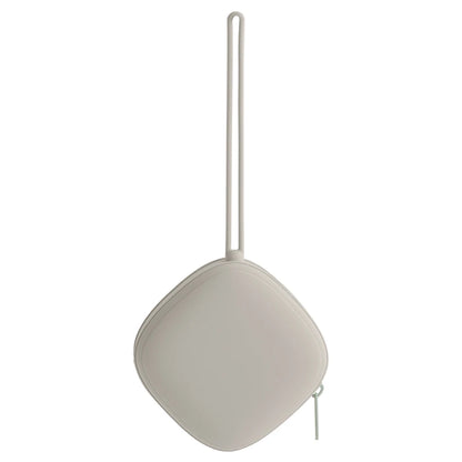 Petite Boite a tétine en Silicone - Gris Clair - Boite à Tétine