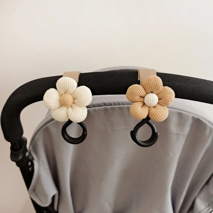 Accroche Sac Poussette Petite Fleur - Accroche sac poussette