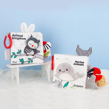 Livre sensoriel Bébé - Jouet En bois bébé