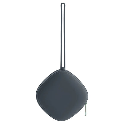 Petite Boite a tétine en Silicone - Gris Foncé - Boite à Tétine