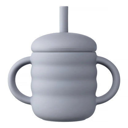Gobelet Bébé Paille - Gris