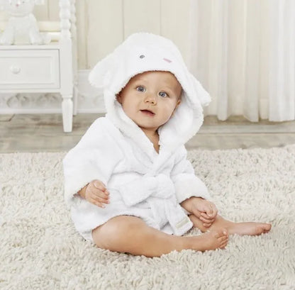 Cape de Bain Bébé Animaux - Petit Mouton / 0- 1 an S - Cape de bain bébé