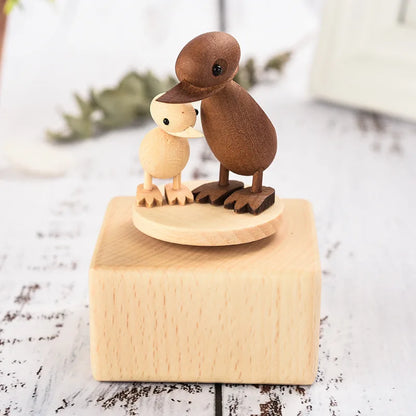 Petite Boîte à Musique Bébé En bois