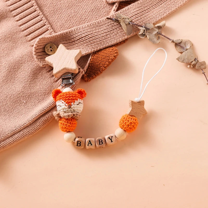 Attache tétine Crochet Petit animaux