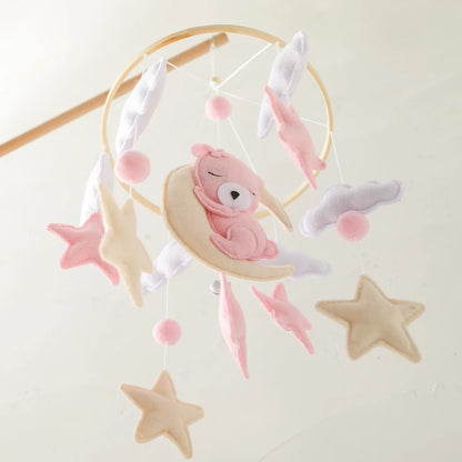 Mobile bébé Lapin Rose - Lapin Rose - Mobile bébé