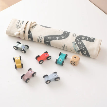 Circuit Voiture Montessori - Voiturette - Jouet En bois bébé