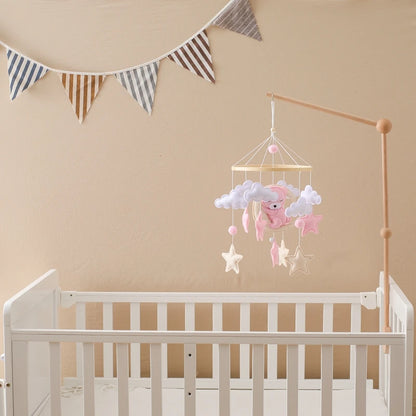 Mobile bébé Lapin Rose - Lapin Rose - Mobile bébé