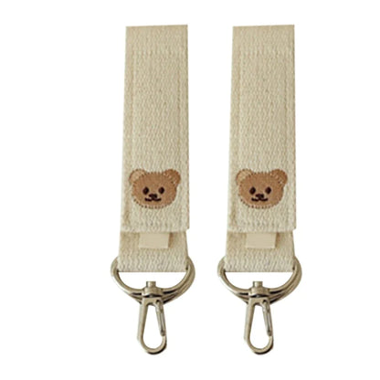 Crochet Poussette Ourson - Ourson Beige