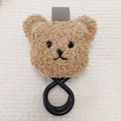 Crochet Poussette Petit Ours - Marron