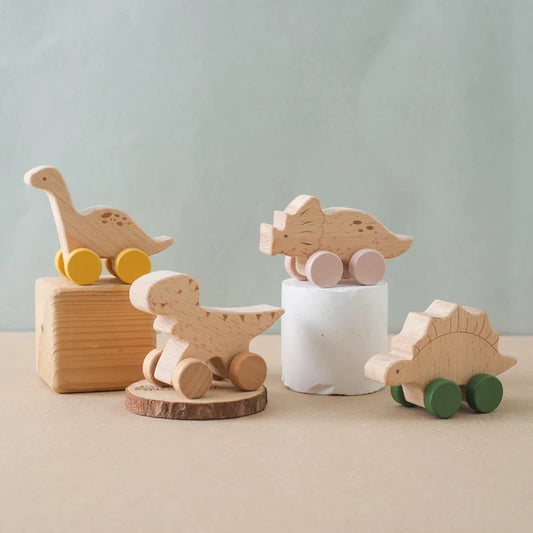 Wooden Dinosaur Baby Games