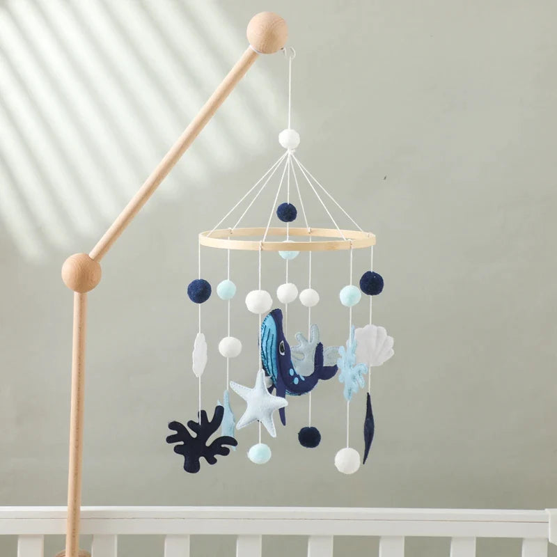 Whale Baby Bed Mobile