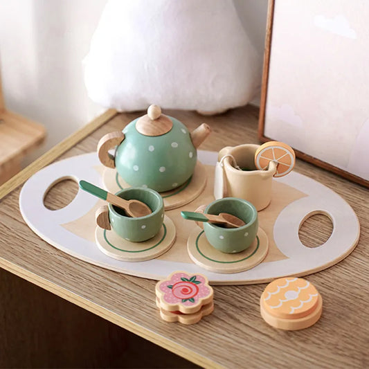 Wooden Tea Service 