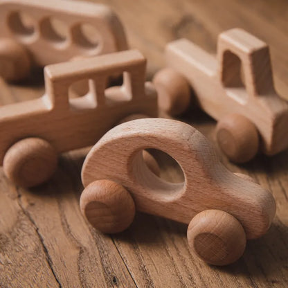 Voiture En Bois Bébé - Jouet En bois bébé