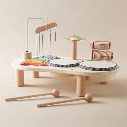 Xylophone Bois Bébé - Instruments Musique bébé - Jouet En bois bébé
